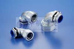 0625 KSS 金屬軟管固定頭(L型盒接管)<br>Metal Flexible conduit Adaptor (L Type Adaptor For Control Box)